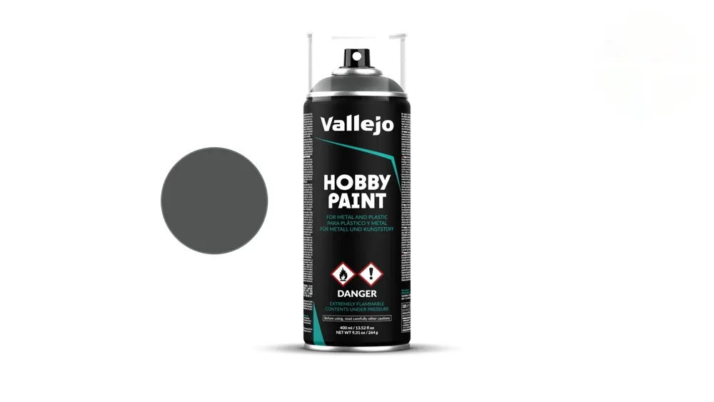 Sprej Vallejo Aerosol 28004 AFV Color Primer britská bronzově zelená 400 ml