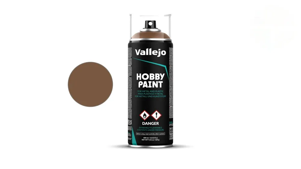 Sprej Vallejo Aerosol 28019 Beasty Brown Fantasy Color Primer 400 ml