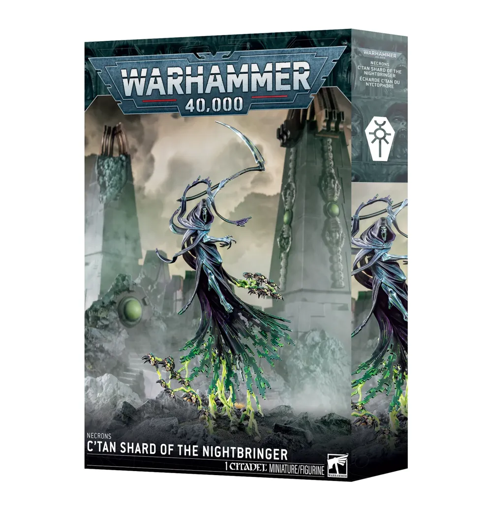Plastiková stavebnice Games Workshop 49-50 C'tan Shard of the Nightbringer, Warhammer 40,000 Necrons