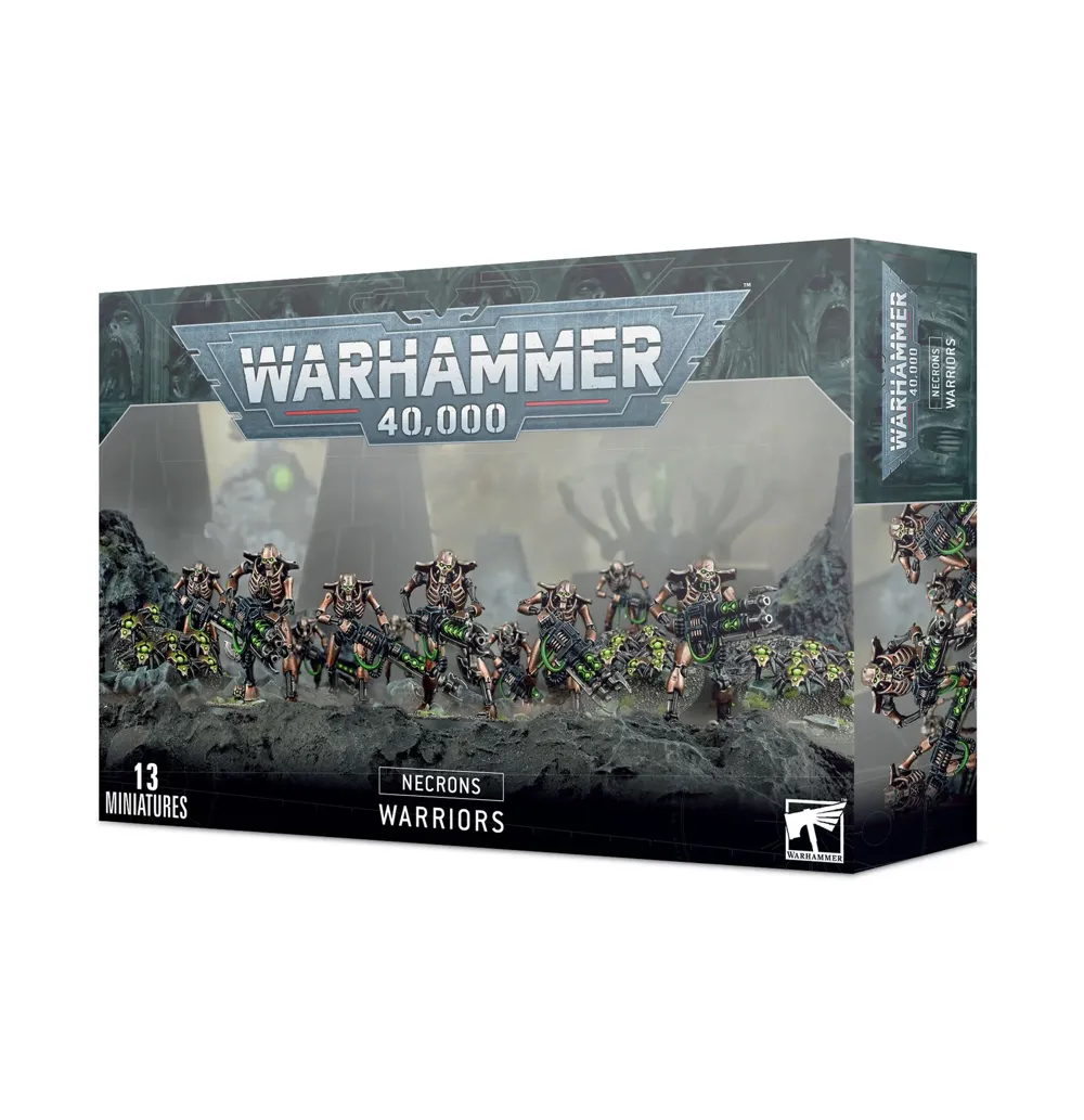 Plastiková sada Games Workshop 49-06 Necron Warriors pro Warhammer 40,000 s podstavci Citadel
