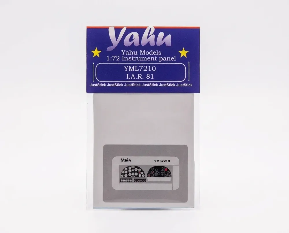 Předbarvená přístrojová deska Yahu Models YML7210 IAR-81 v měřítku 1/72