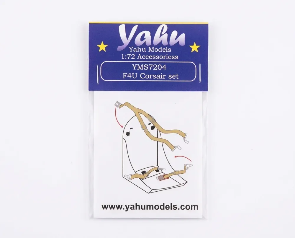 Detailní sada Yahu Models YMS7204 pro model F4U Corsair v měřítku 1/72