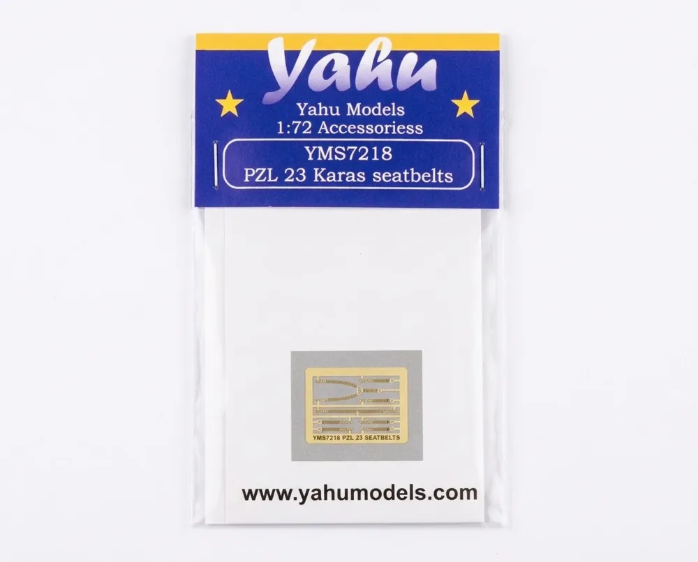 Fotolept Yahu Models YMS7218 bezpečnostní pásy PZL P.23 / P.42 / P.43 v měřítku 1/72