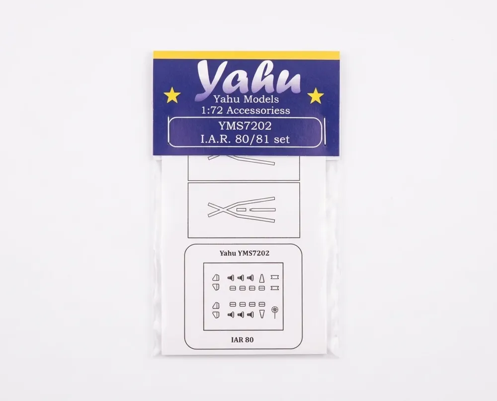 Doplňková sada Yahu Models YMS7202 pro model IAR-80 v měřítku 1/72
