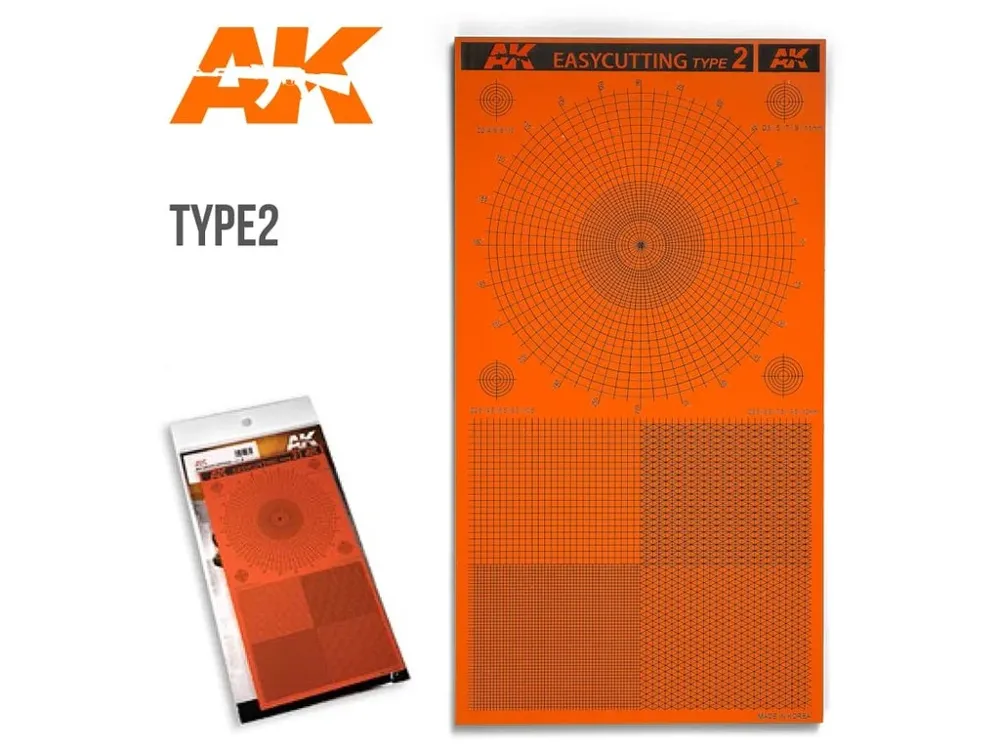 Modelářská řezací podložka AK Interactive AK8057 Easycutting Board Type 2
