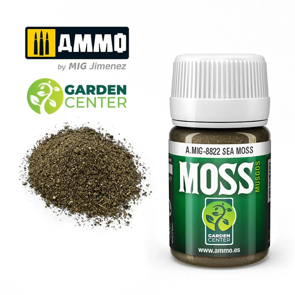 Kelímek efektového přípravku AMMO Mig A.MIG-8822 Sea MOSS o objemu 35 ml
