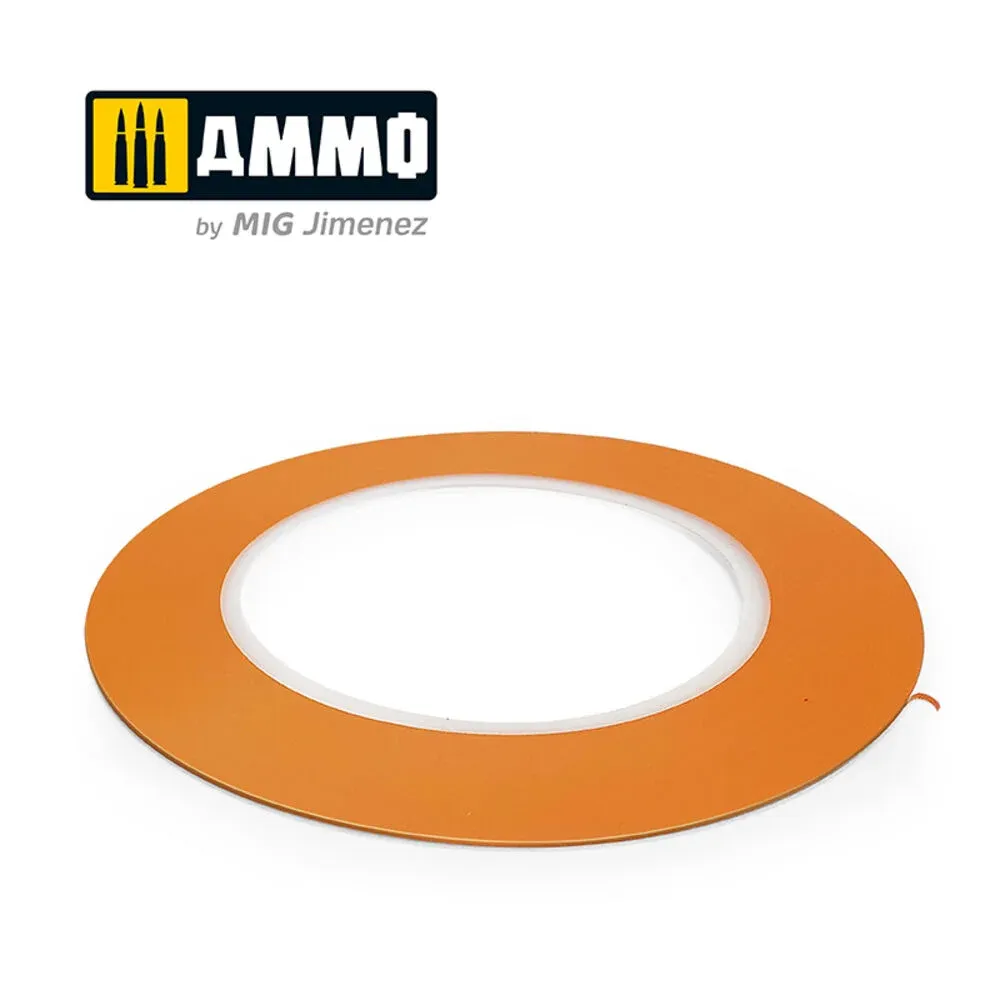 Role flexibilní maskovací pásky AMMO Mig A.MIG-8255, šířka 1 mm, délka 55 m