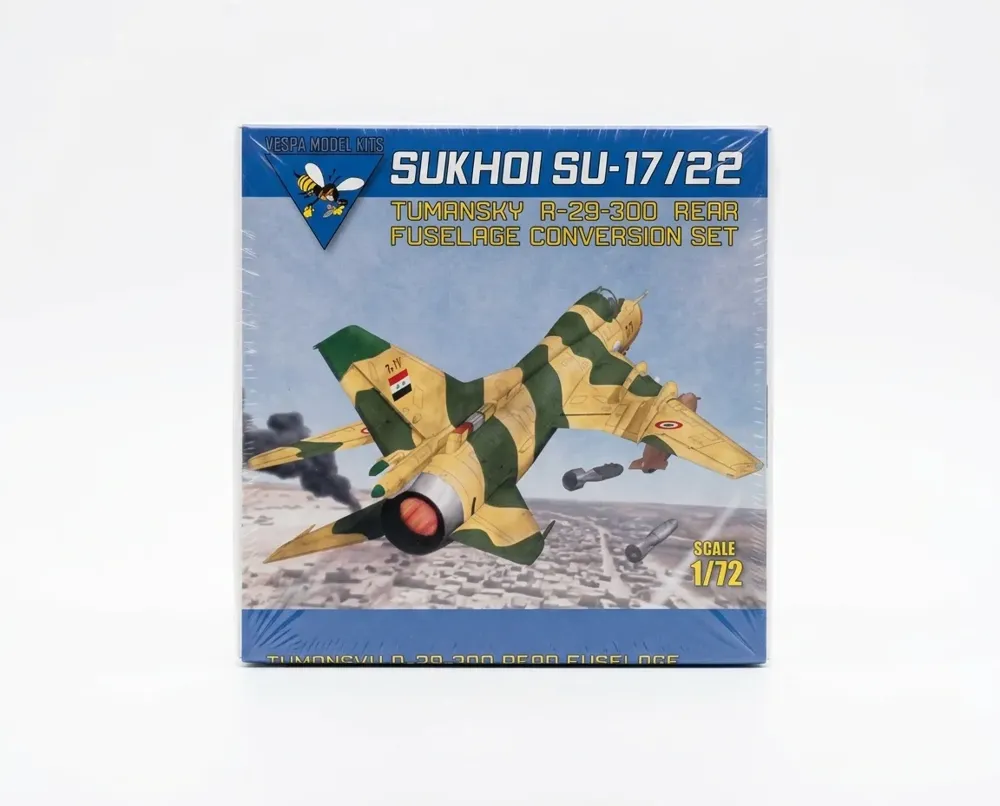 Resinová konverze Vespa Model Kits VMKC72001 zadní části trupu Su-17/22 v měřítku 1/72