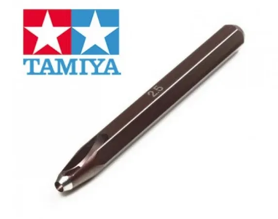 Výměnný razník Tamiya 69902 o průměru 2,5 mm pro modelářský děrovač Tamiya 74122