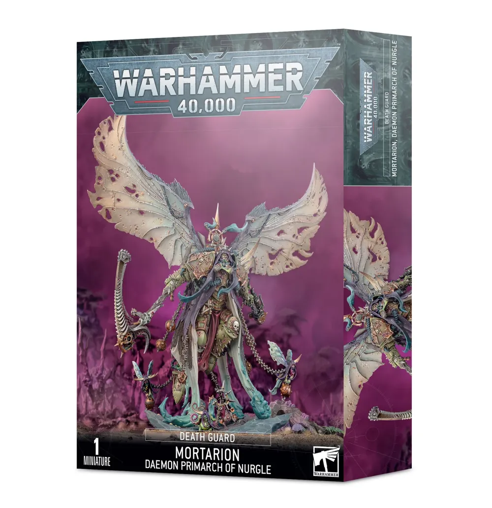 Plastová miniatura Games Workshop Mortarion: Daemon Primarch of Nurgle pro Warhammer 40,000