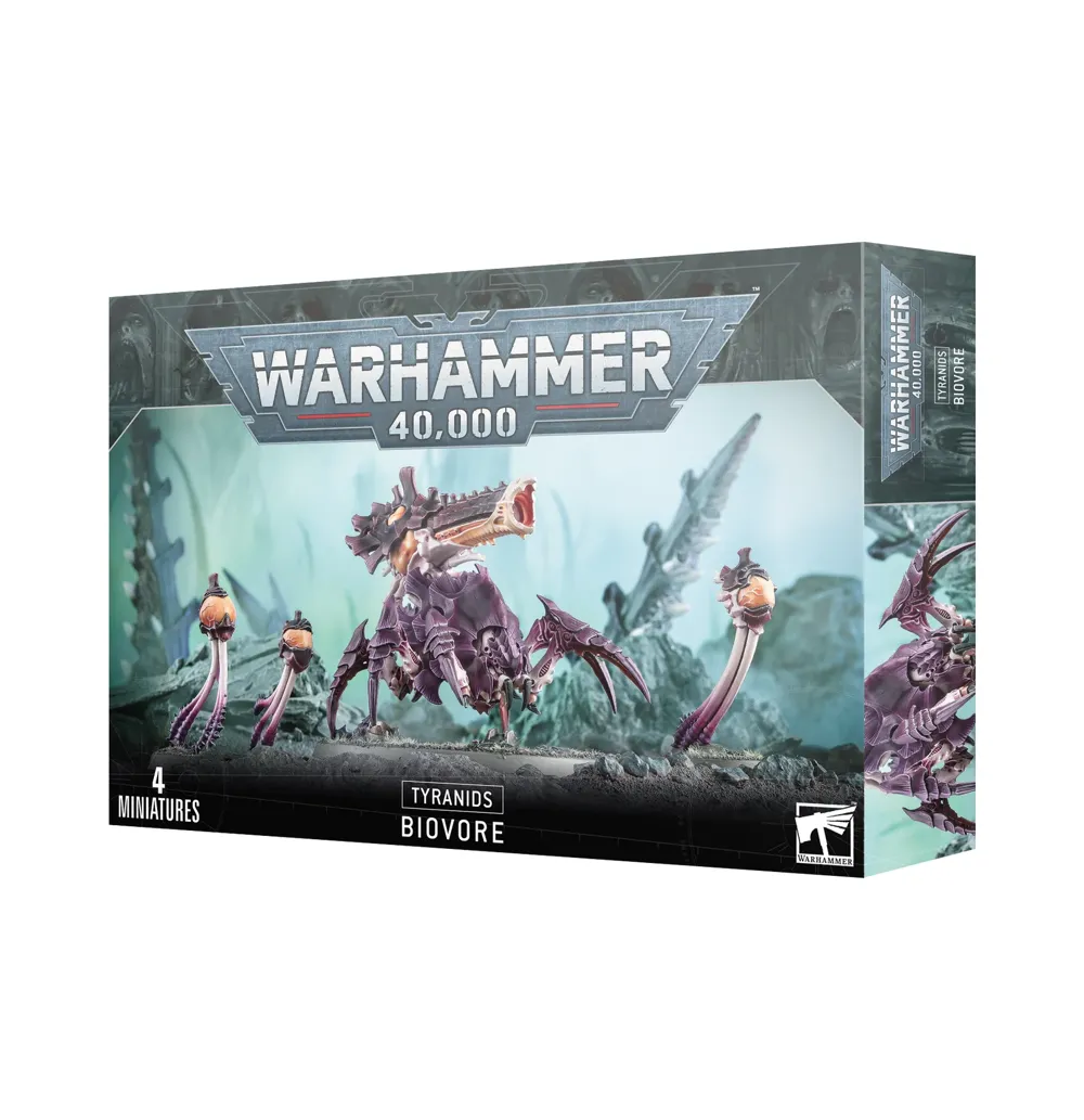 Plastová sada miniatur Games Workshop Tyranids: Biovore pro Warhammer 40,000 se Spore Mines