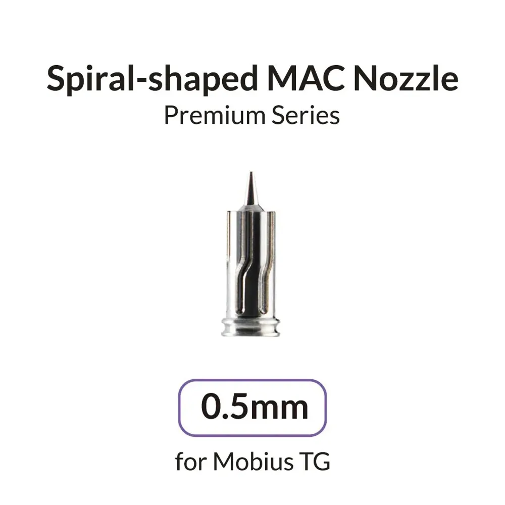 Náhradní tryska Gaahleri 44124 o průměru 0,5 mm pro airbrush Mobius TG