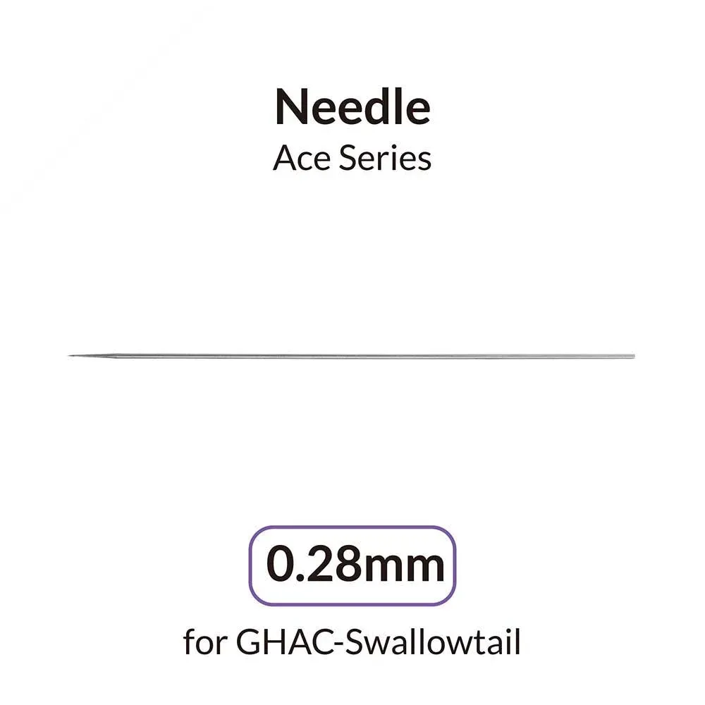 Náhradní jehla Gaahleri 42731 o průměru 0,28 mm pro airbrush GHAC-Swallowtail