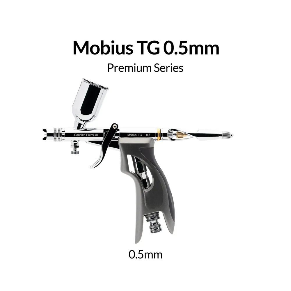 Spoušťový airbrush Gaahleri Premium Series GHPM-Mobius TG 44070 s tryskou 0,5 mm a nádobkou 20 ml