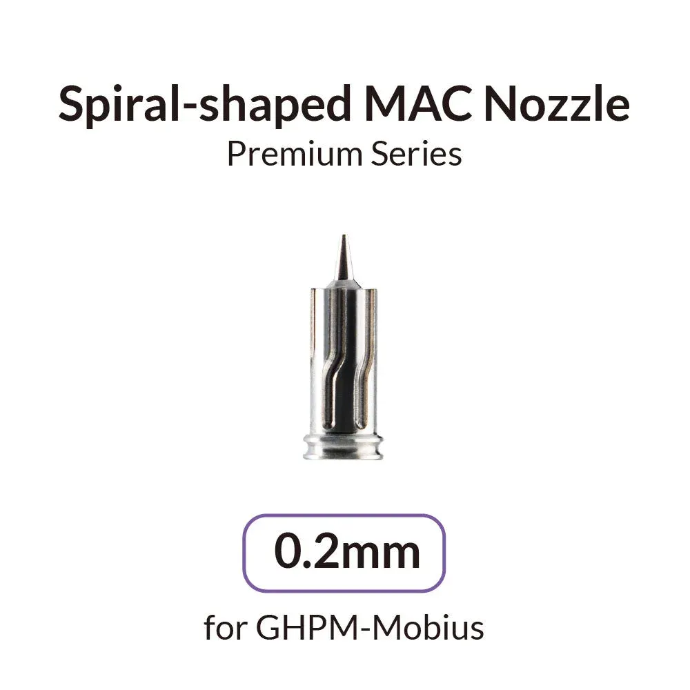 Náhradní tryska Gaahleri 40935 o průměru 0,2 mm pro airbrush GHPM-Mobius