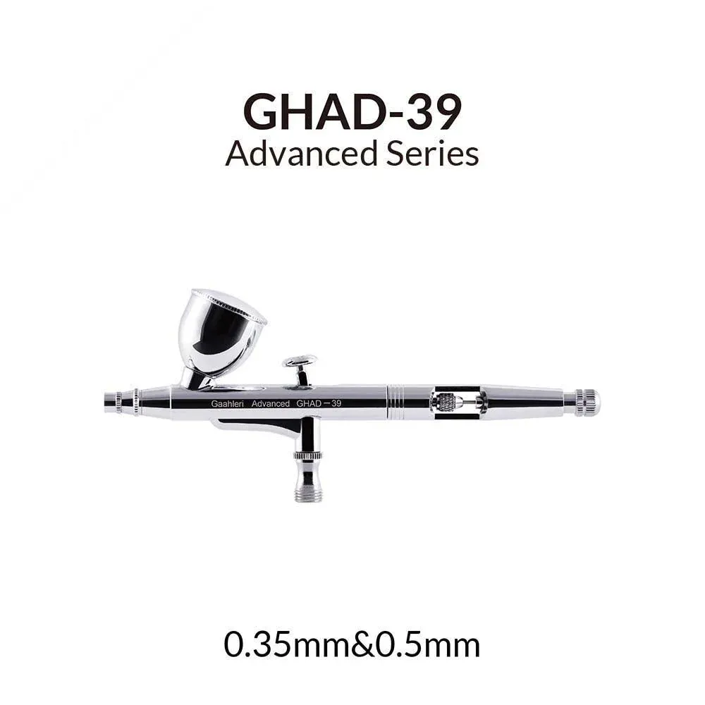 Dvoučinný airbrush Gaahleri Advanced Series GHAD-39 40133 s horním plněním a dvěma nádobkami