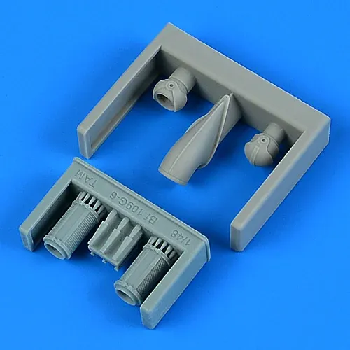 Resinový prachový filtr Quickboost QB49253 pro Bf 109G-6 v měřítku 1/48