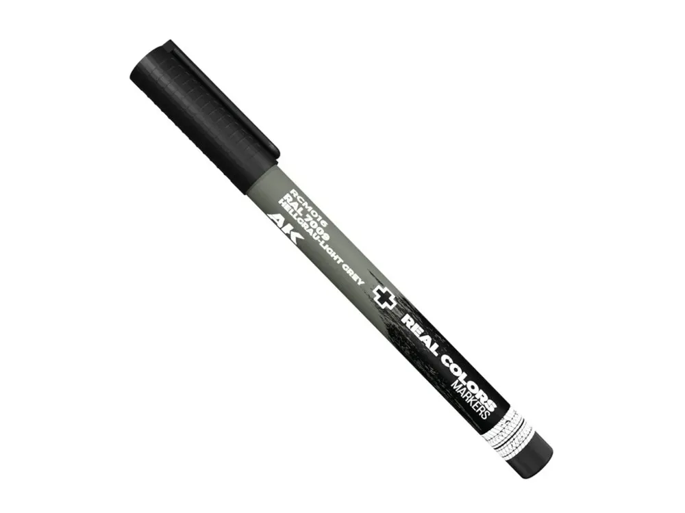 Akrylový popisovač AK Interactive RC Markers RCM016 RAL 7009 světle šedá