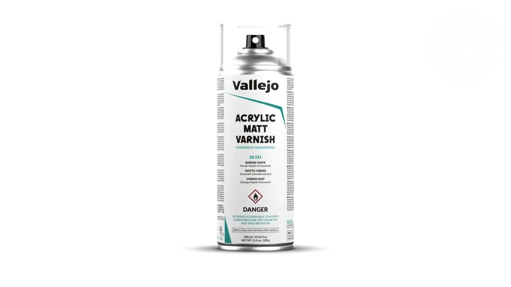 Sprej Vallejo Aerosol 28531 matný lak ve spreji, 400 ml