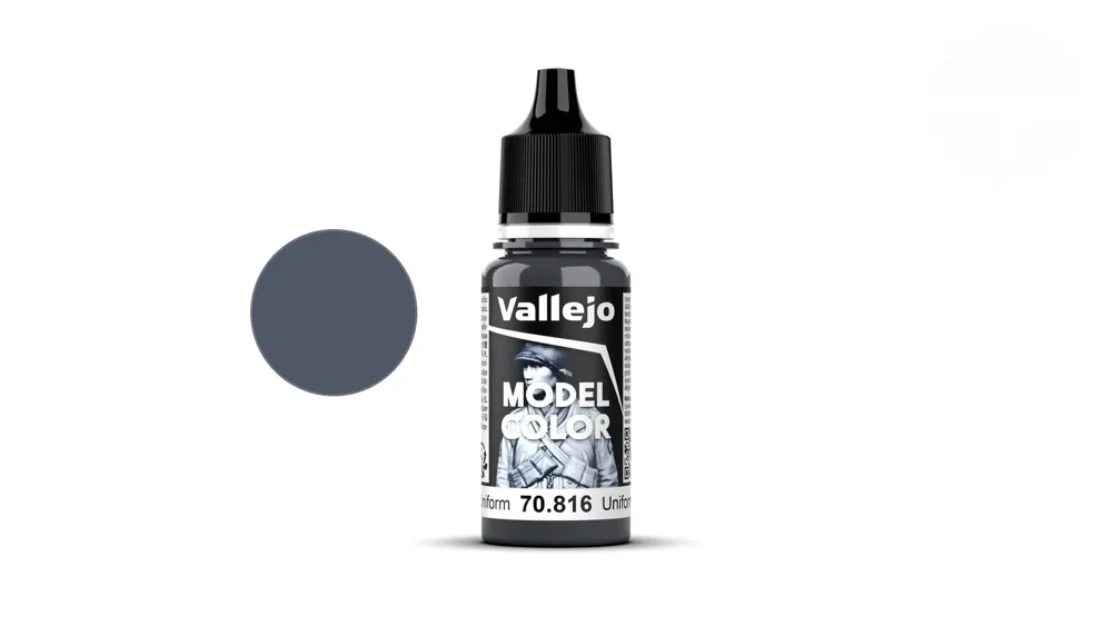 Lahvička akrylové barvy Vallejo Model Color 70816 Luftwaffe Uniform matná, 18 ml