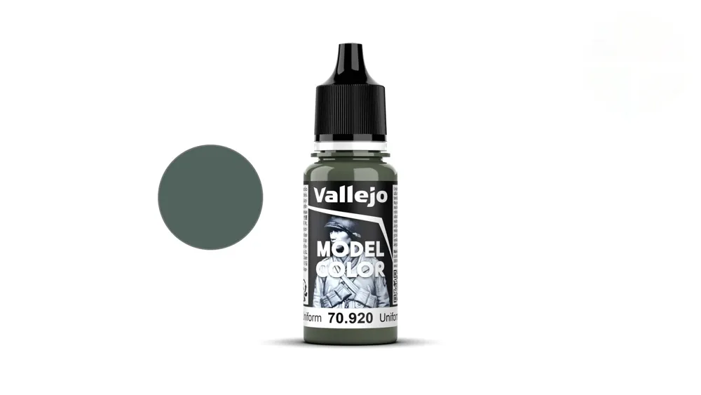 Lahvička akrylové barvy Vallejo Model Color 70920 německá uniforma matná 18 ml