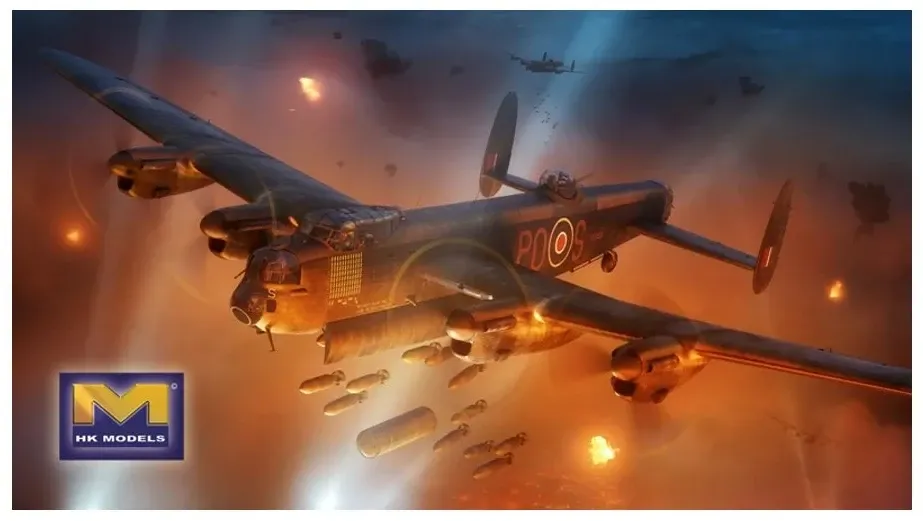 Stavebnice HK Models 1/32 Avro Lancaster Mk.I a Mk.III Limited Edition, balení modelu