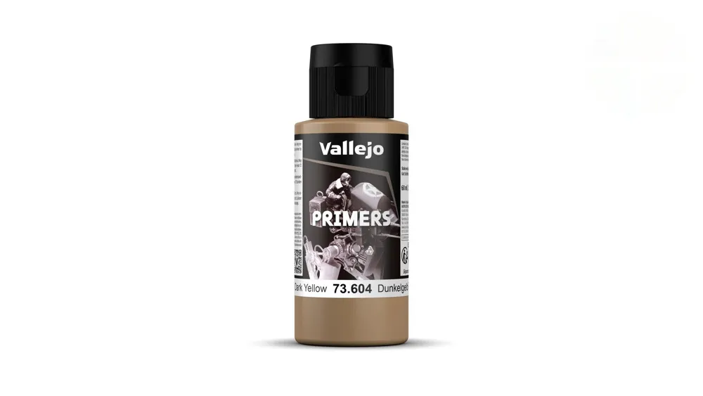 Lahvička Vallejo Surface Primer 73604 německá tmavě žlutá RAL 7028, 60 ml