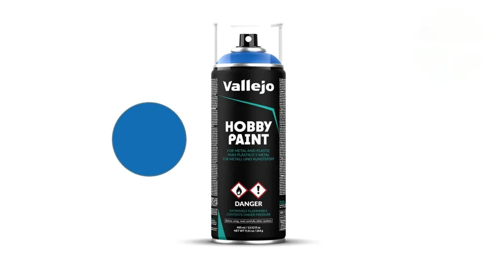 Sprej Vallejo Aerosol 28030 Fantasy Color Primer magická modrá 400 ml