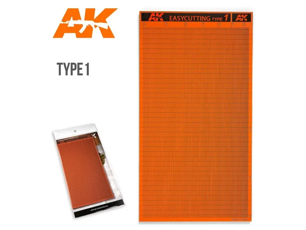 Modelářská řezací podložka AK Interactive AK8056 Easycutting Board Type 1 z řady AK Tools