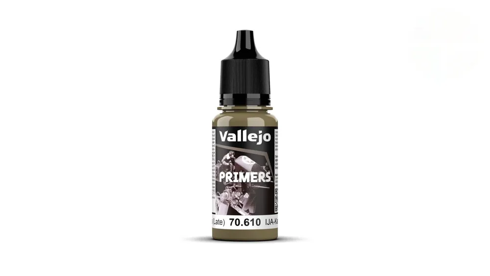 Lahvička základovky Vallejo Surface Primer 70610 IJA Kare Kusa Iro suchá tráva pozdní 18 ml