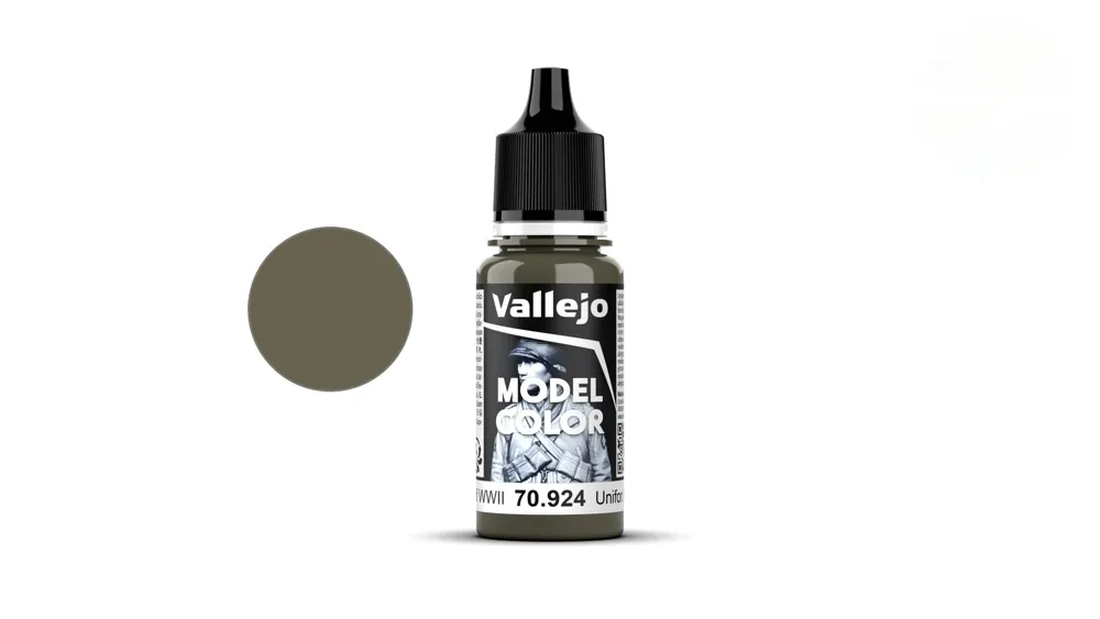 Lahvička akrylové barvy Vallejo Model Color 70924 ruská uniforma WWII matná, 18 ml