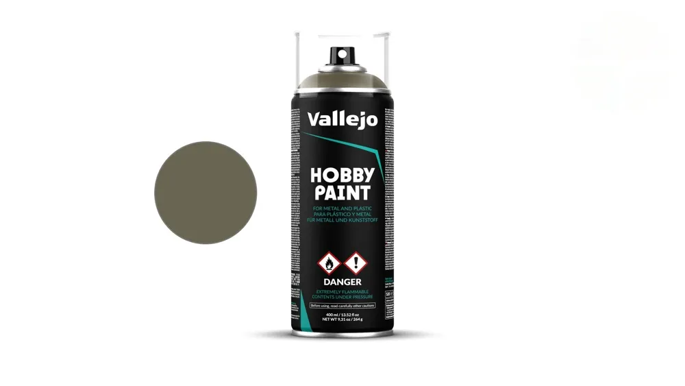 Sprej Vallejo Aerosol 28007 Color Primer ruská uniformní zelená 400 ml