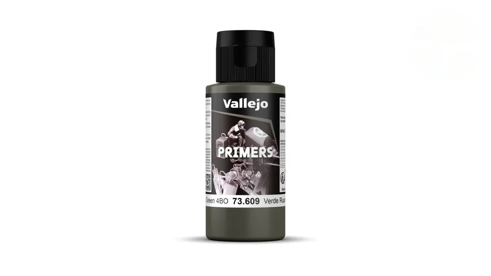 Lahvička základové barvy Vallejo Surface Primer 73609 ruská zelená 4BO 60 ml