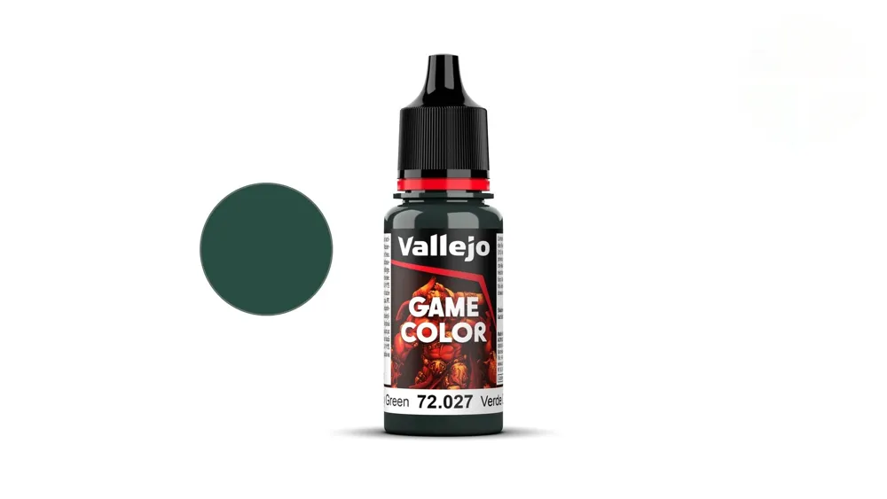 Lahvička akrylové barvy Vallejo Game Color 72027 Scurvy Green 18 ml