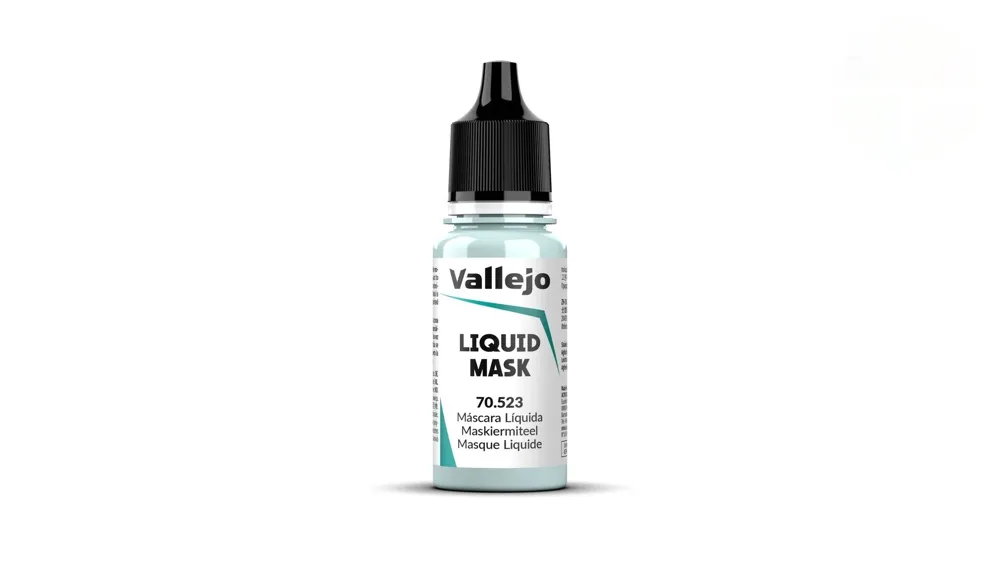 Lahvička maskovací tekutiny Vallejo Model Air 70523 Liquid Mask 18 ml