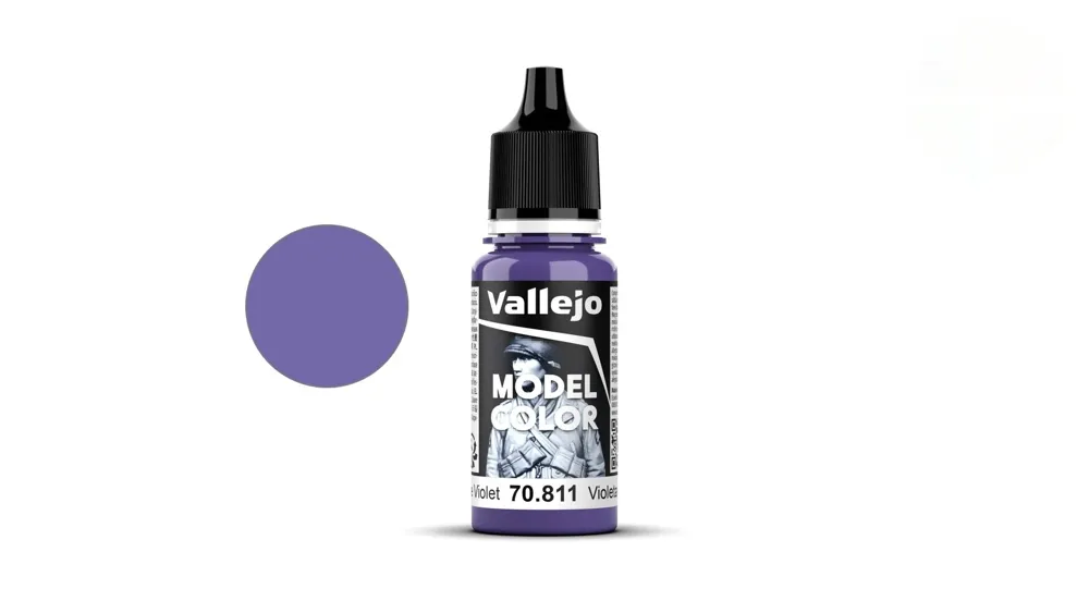 Lahvička akrylové barvy Vallejo Model Color 70811 modrofialová matná 18 ml