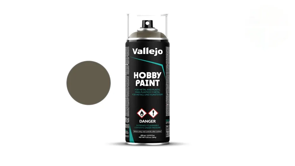 Sprej Vallejo Aerosol 28005 AFV Color Primer americká olivová drab 400 ml