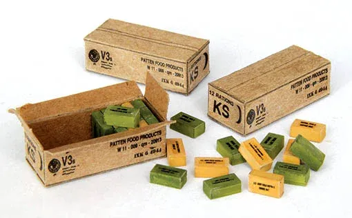 Resinová sada Plus Model 311 polní dávky K U.S. Army v měřítku 1/35 s obtisky a papírovým aršíkem