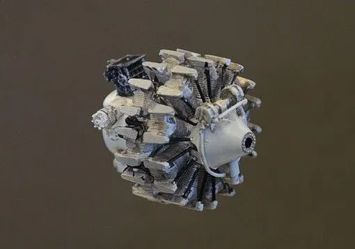 Resinové díly motoru Plus Model AL7013 Wright R-3350 v měřítku 1/72