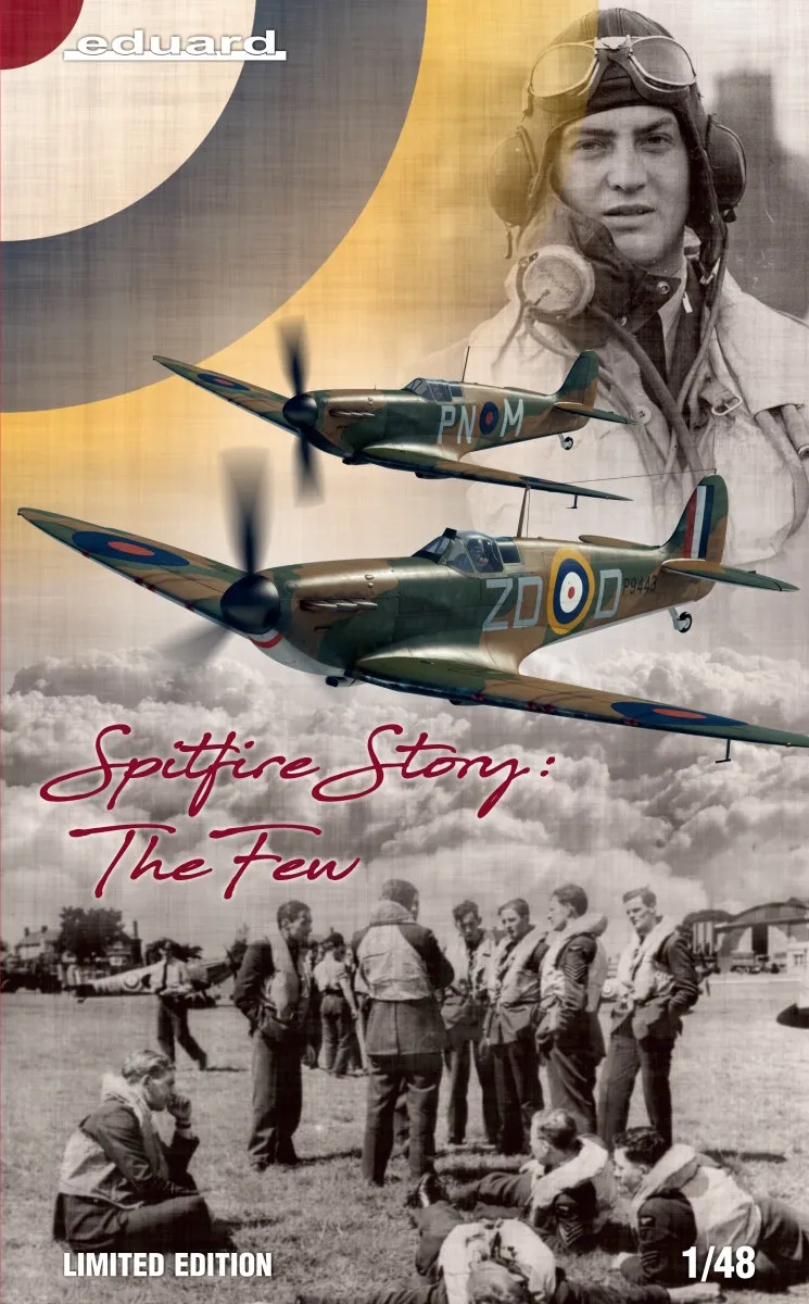 Krabice stavebnice Eduard 11143 SPITFIRE STORY: The Few DUAL COMBO 1/48, Spitfire Mk.I