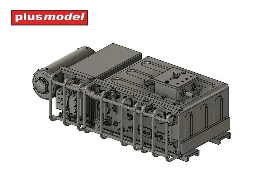 Doplněk Plus Model DP3048 britská vysílačka No.19 Mk II v měřítku 1/35 z 3D tisku