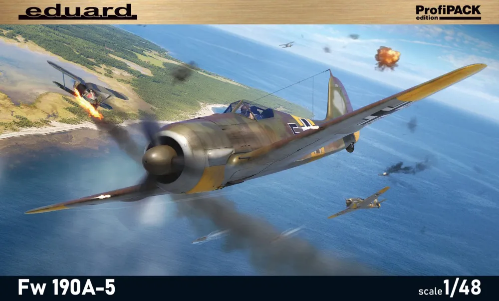 Krabice stavebnice Eduard 82149 Fw 190A-5 ProfiPACK v měřítku 1/48