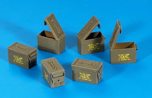 Fotolepty a obtisky Plus Model 318 pro americké muniční bedny 5,56 mm v měřítku 1/35