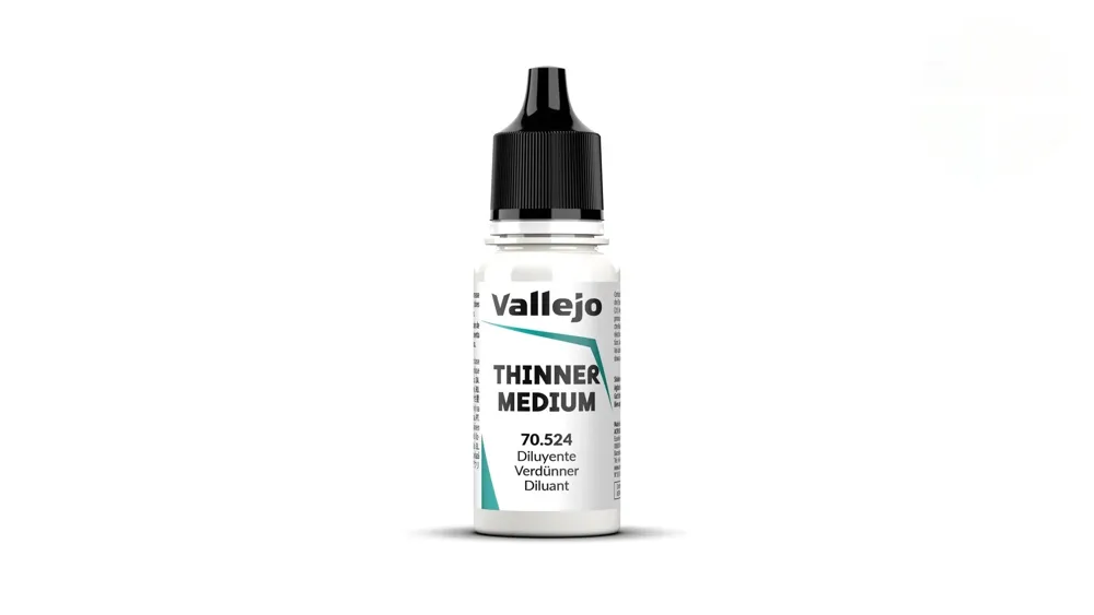 Lahvička Vallejo Model Color 70524 Thinner Auxiliary, pomocné ředidlo 18 ml
