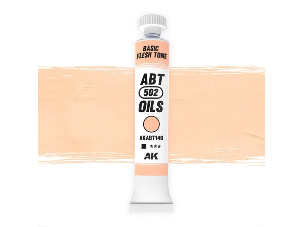 Tuba olejové barvy AK Interactive Oil Paints AKABT140 základní pleťový tón 20 ml