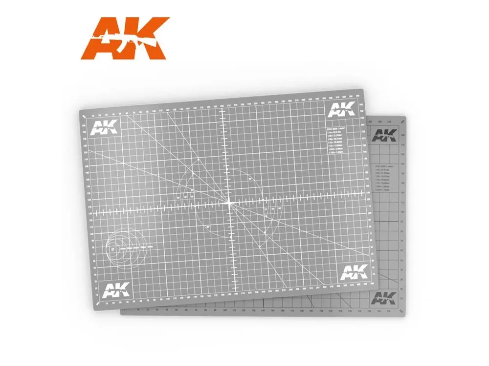 Modelářská řezací podložka AK Interactive AK8209-A3 ve formátu A3
