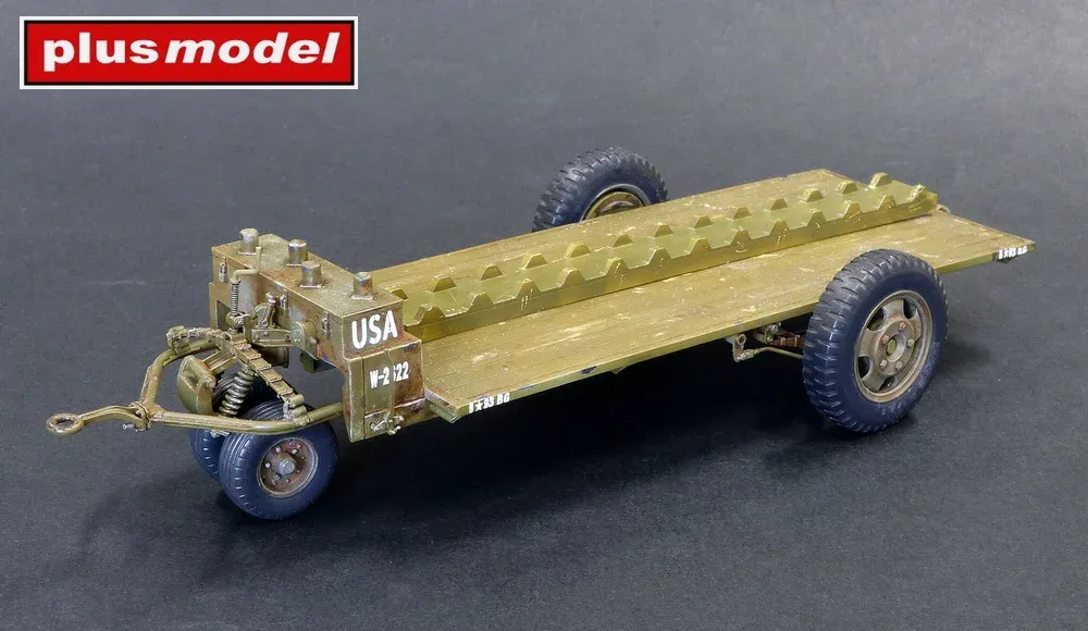 Resinová sada Plus Model AL3016 US pumový přívěs M5 v měřítku 1/32