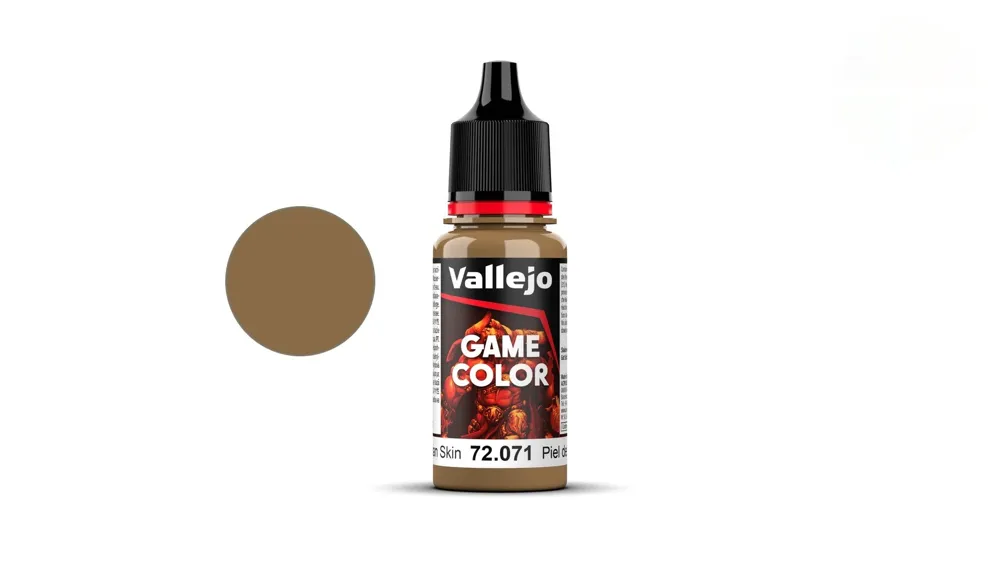 Lahvička akrylové barvy Vallejo Game Color 72071 barbarská pleť 18 ml