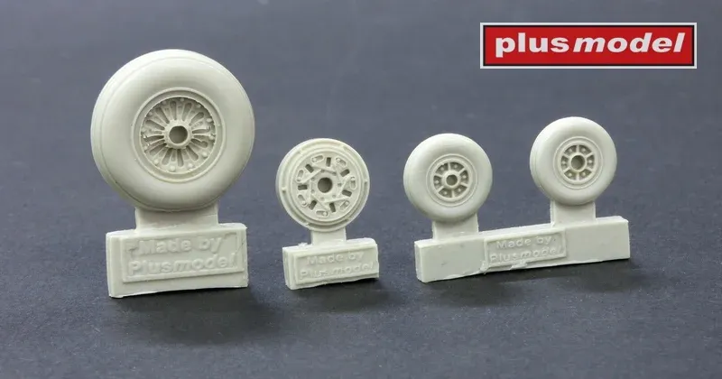 Resinová kola Plus Model AL4091 pro model F-101B Voodoo v měřítku 1/48