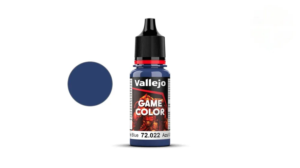 Lahvička akrylové barvy Vallejo Game Color 72022 ultramarínová modrá 18 ml